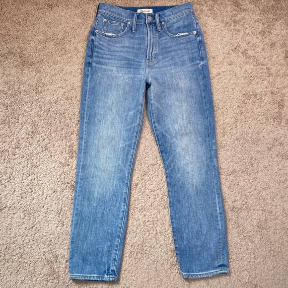 Madewell The Perfect Vintage Jean: Heart Patch Edition Size 27 - Picture 16 of 16